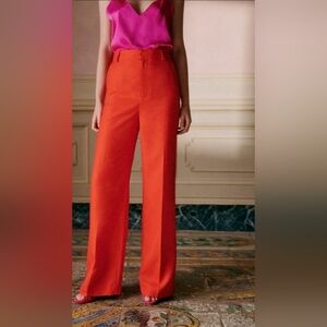 Sezane Giovanni Trousers Red